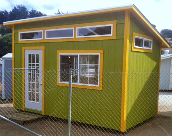 California Custom Sheds - 8'x15' Shed Roof