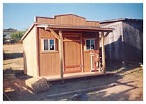 Wooden Storage Shed