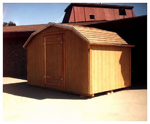 Gambrel Roof Shed