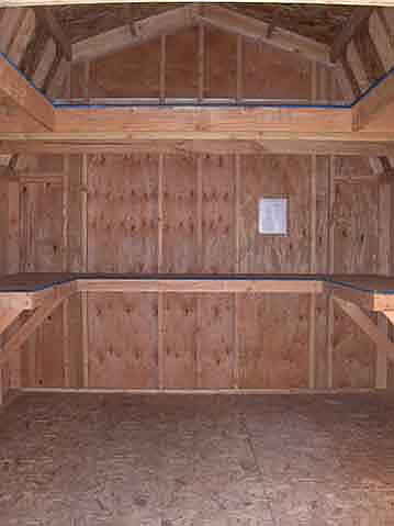 Storage Shed Shelves