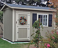 Wood Storage Shed