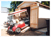 We can custom size it to fit your golf cart