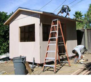 California Custom Sheds - 10x12 Truss Package